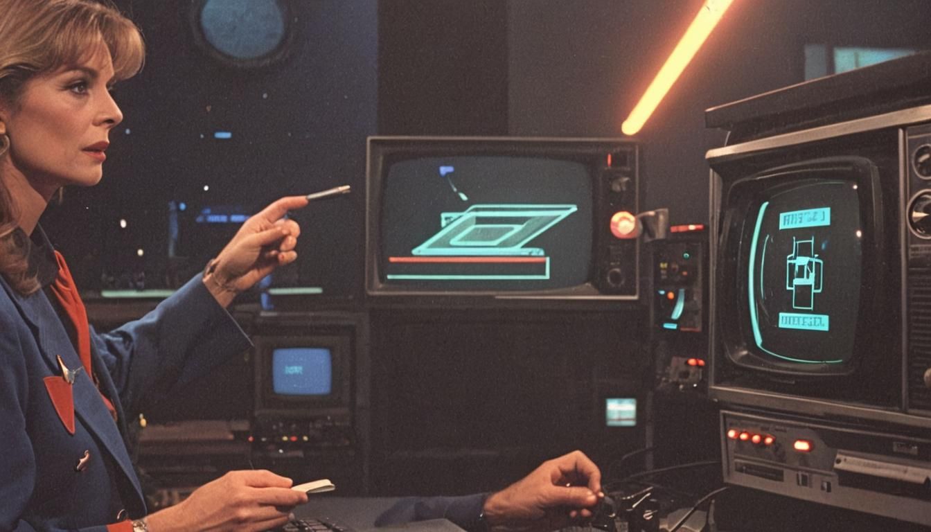 Retro-Futuristic UFO Witness on 1980s TV