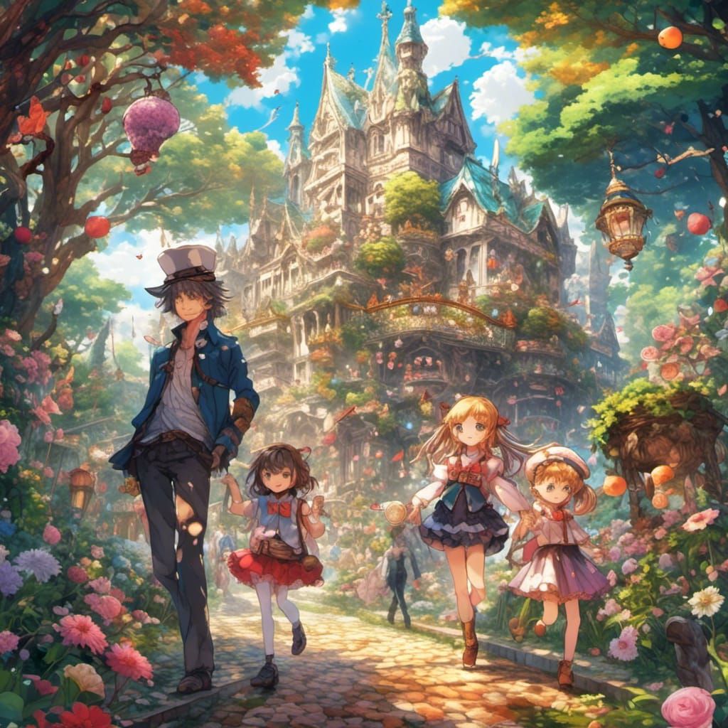 Anime Style Portrait of 'Daddy' Figure