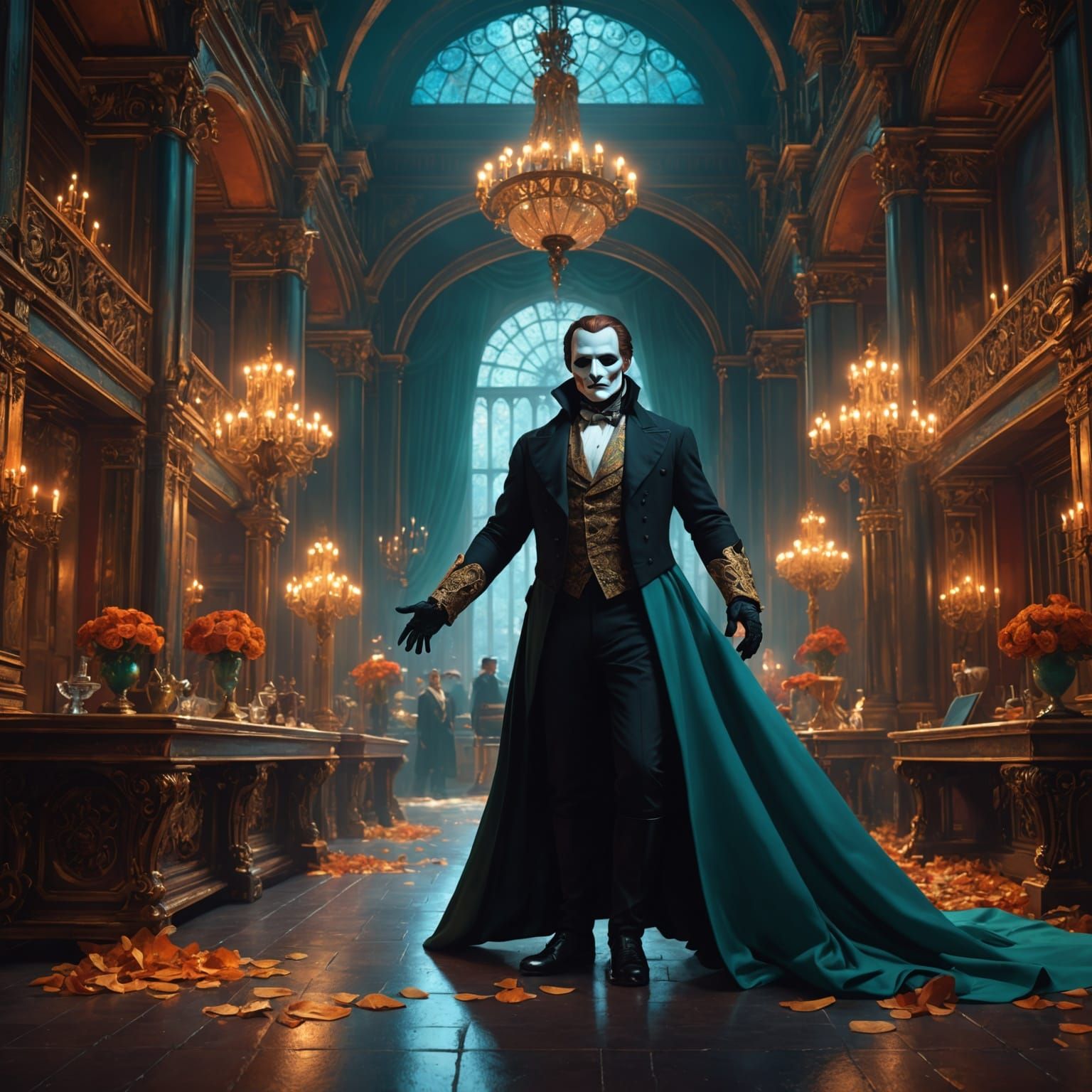 Phantom of the Opera: Hyperdetailed Concept Art