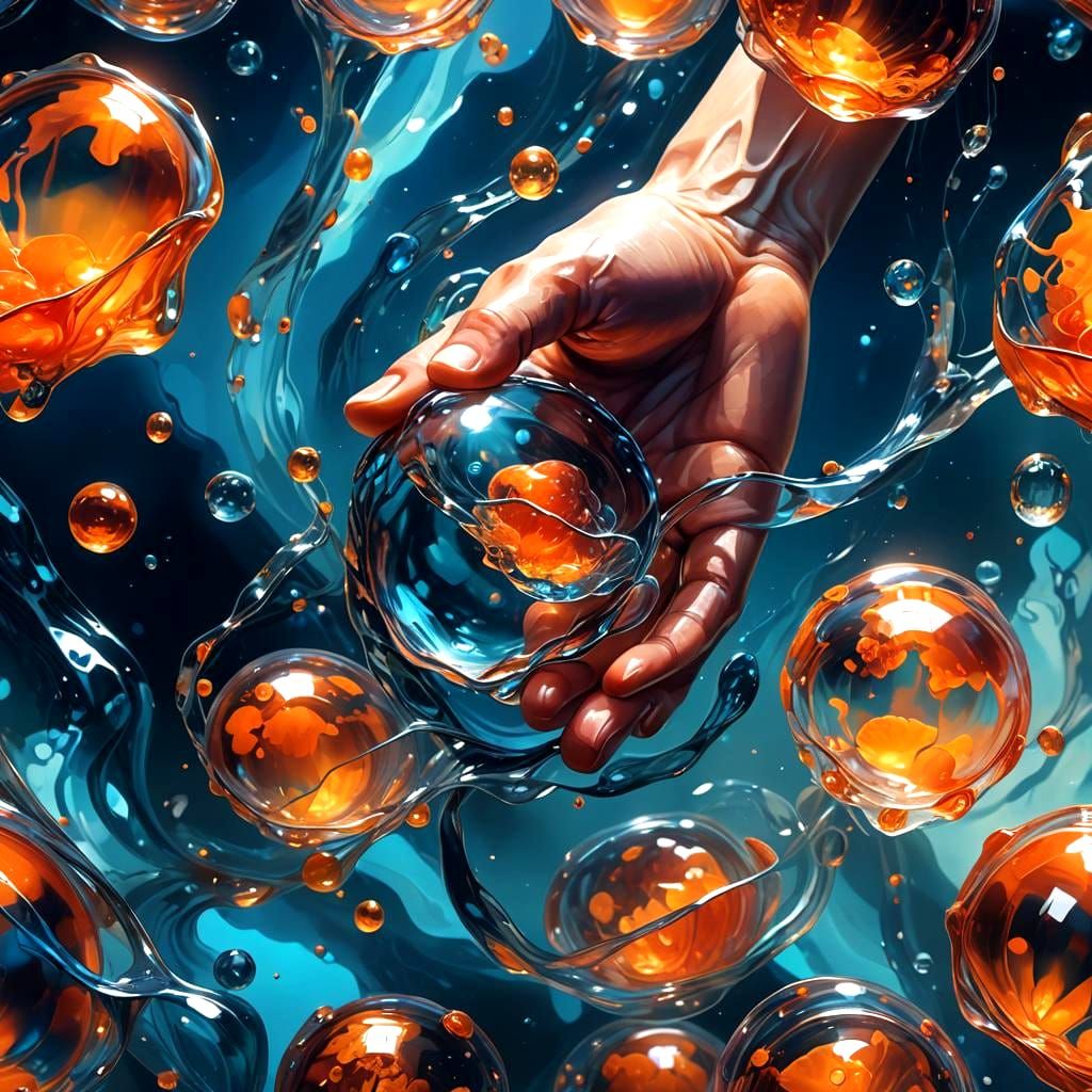 Floating Jelly: A Fantastical Digital Matte Painting