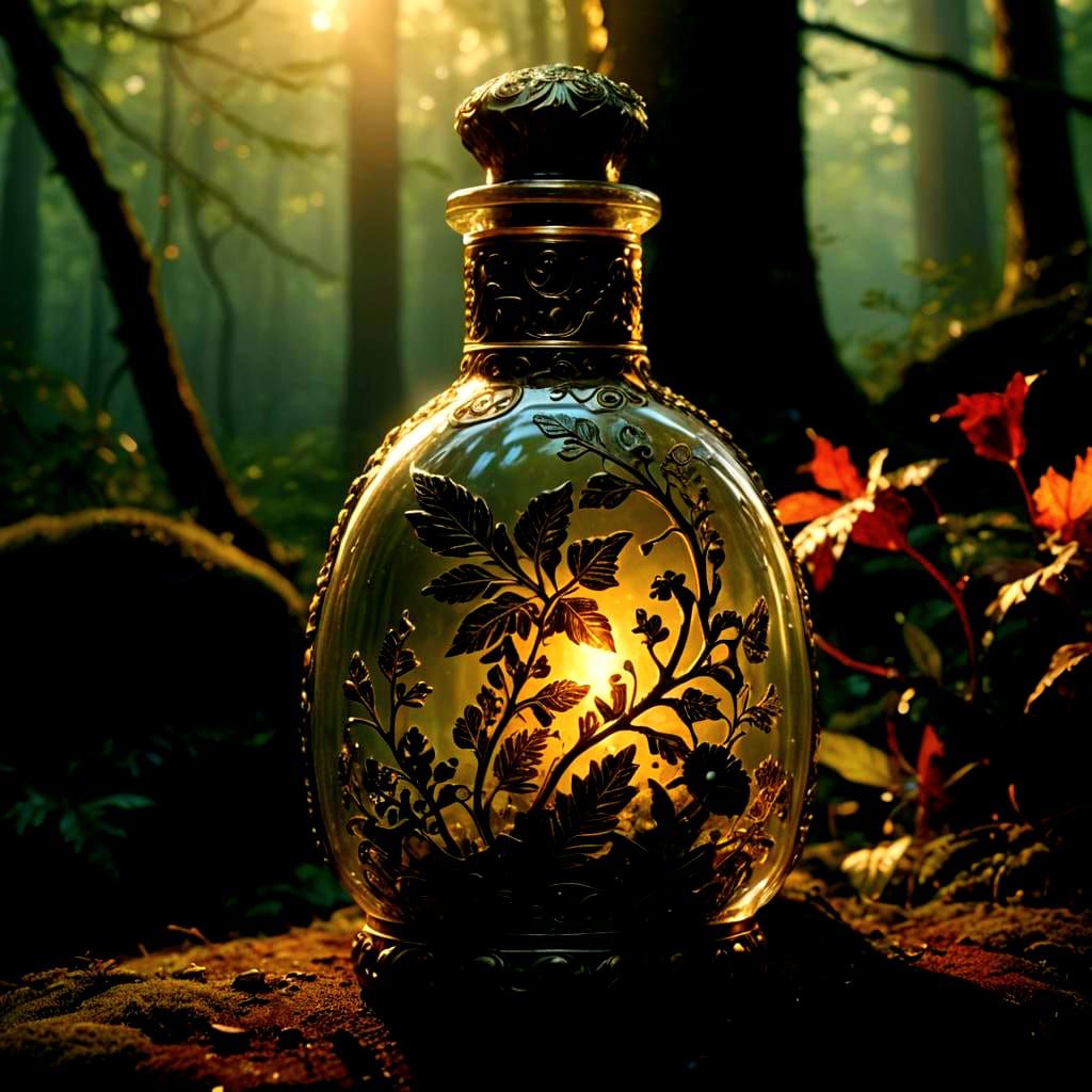 Art in a Bottle: Hyperrealistic Masterpiece