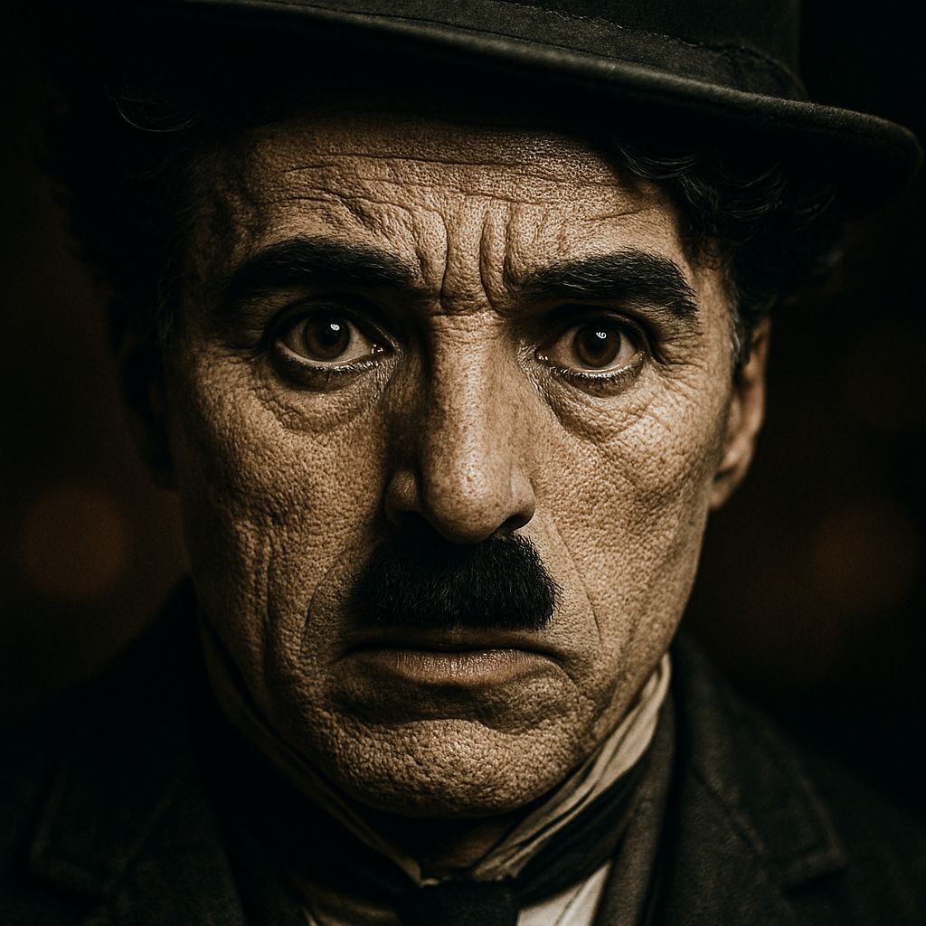 Hyper-Realistic Close-Up Photo of The Tramp