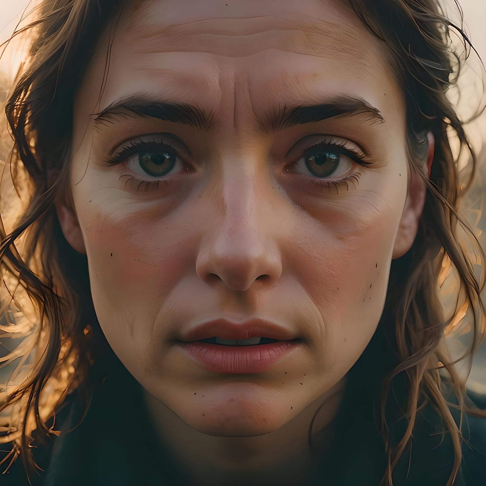 Cinematic Film Still of a Child in Dramatic Lighting