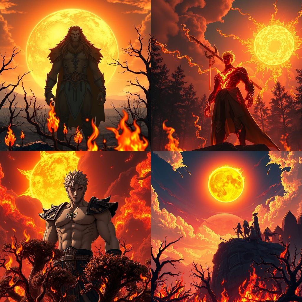 Seven Deadly Sins in a Blazing Inferno