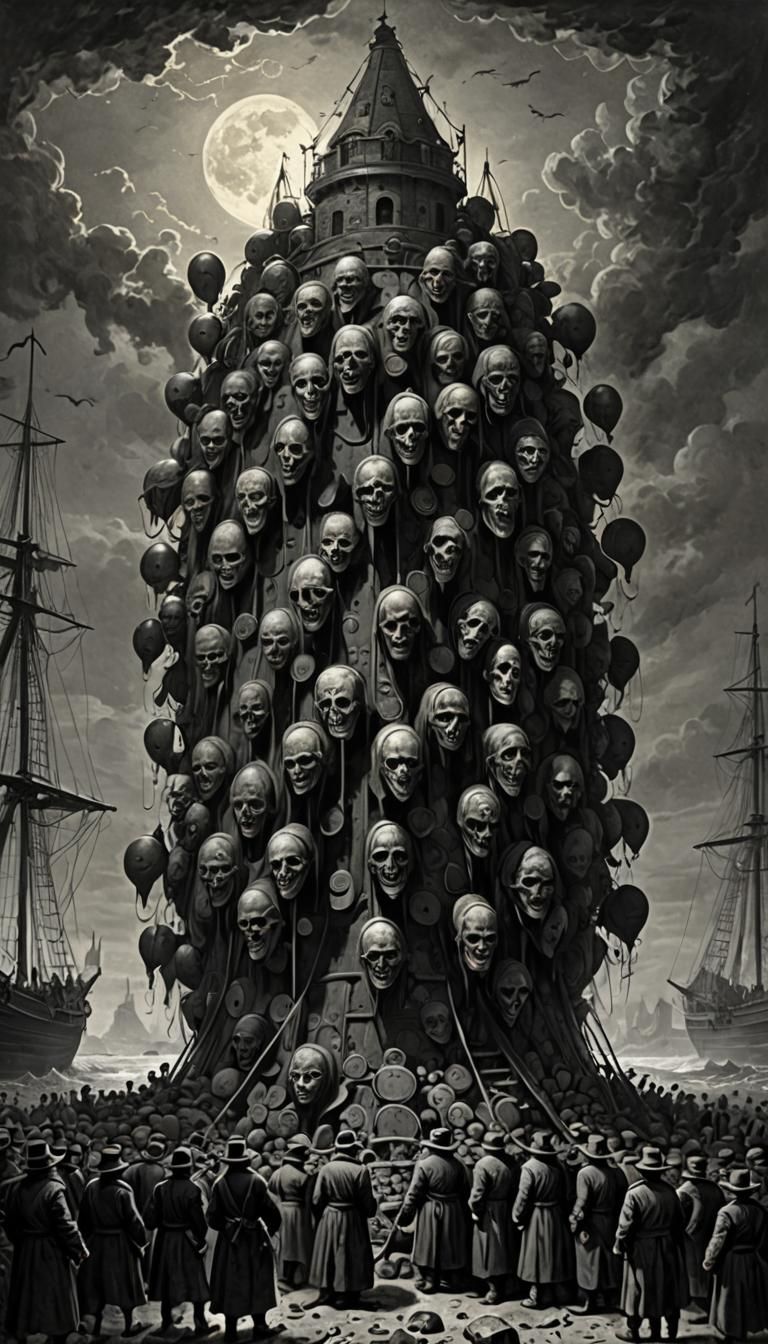 Dark Fate: Man Transformed into Concrete Buoy