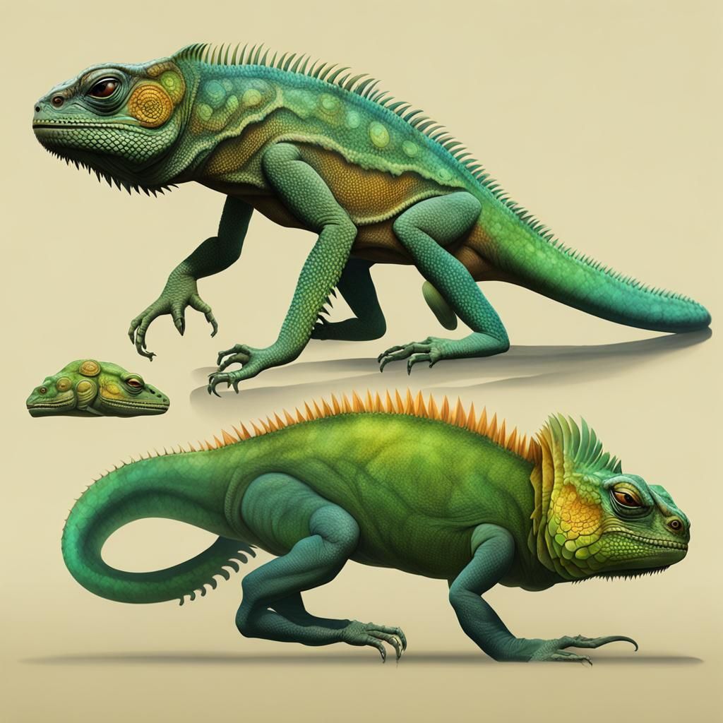 Exotic Alien Lifeforms on Exoplanet, Speculative Concept Art