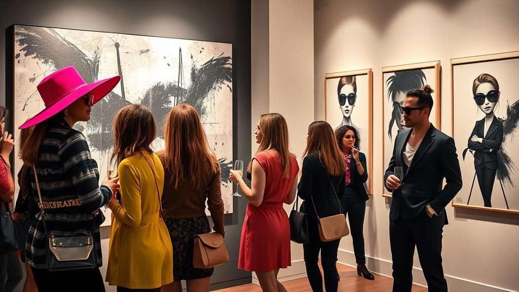 Contemporary Art Exhibition in Urban Sophistication Style