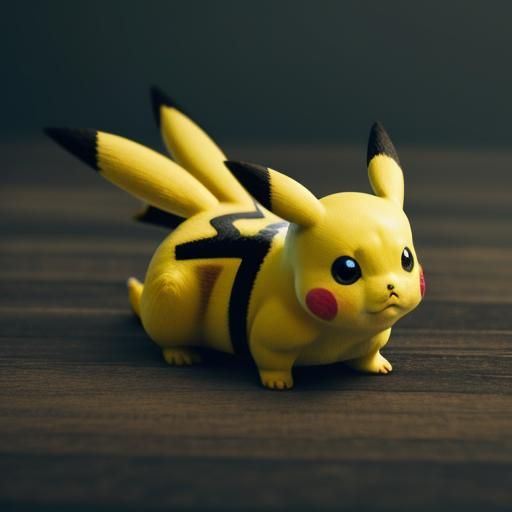 Hyperrealistic Pikachu Portrait in High Definition