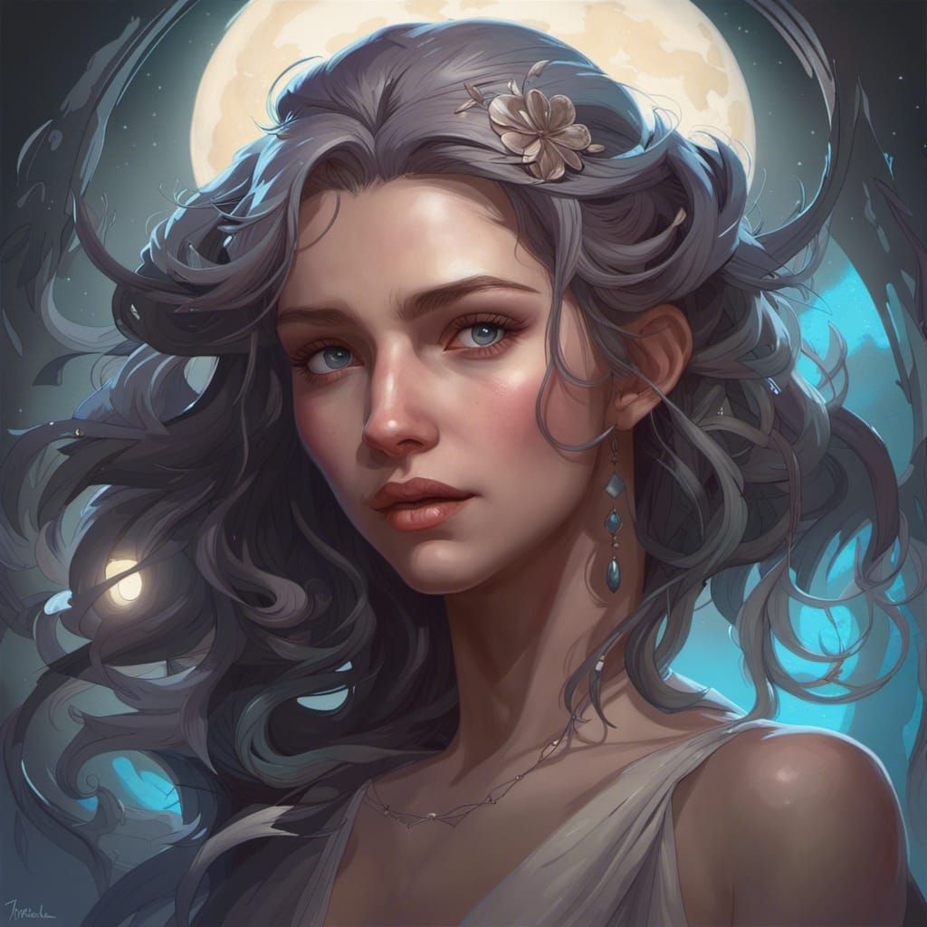 Hyperdetailed Portrait in Dynamic Lighting