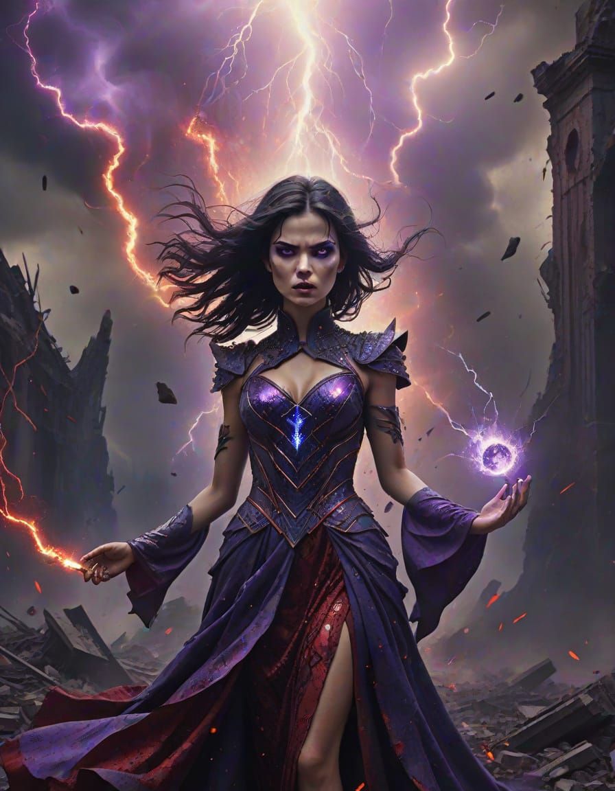 Cosmic Hero in Dimensional Destruction