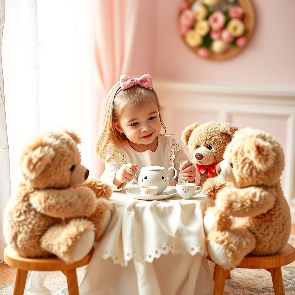 Teddybear Tea Party 🫖