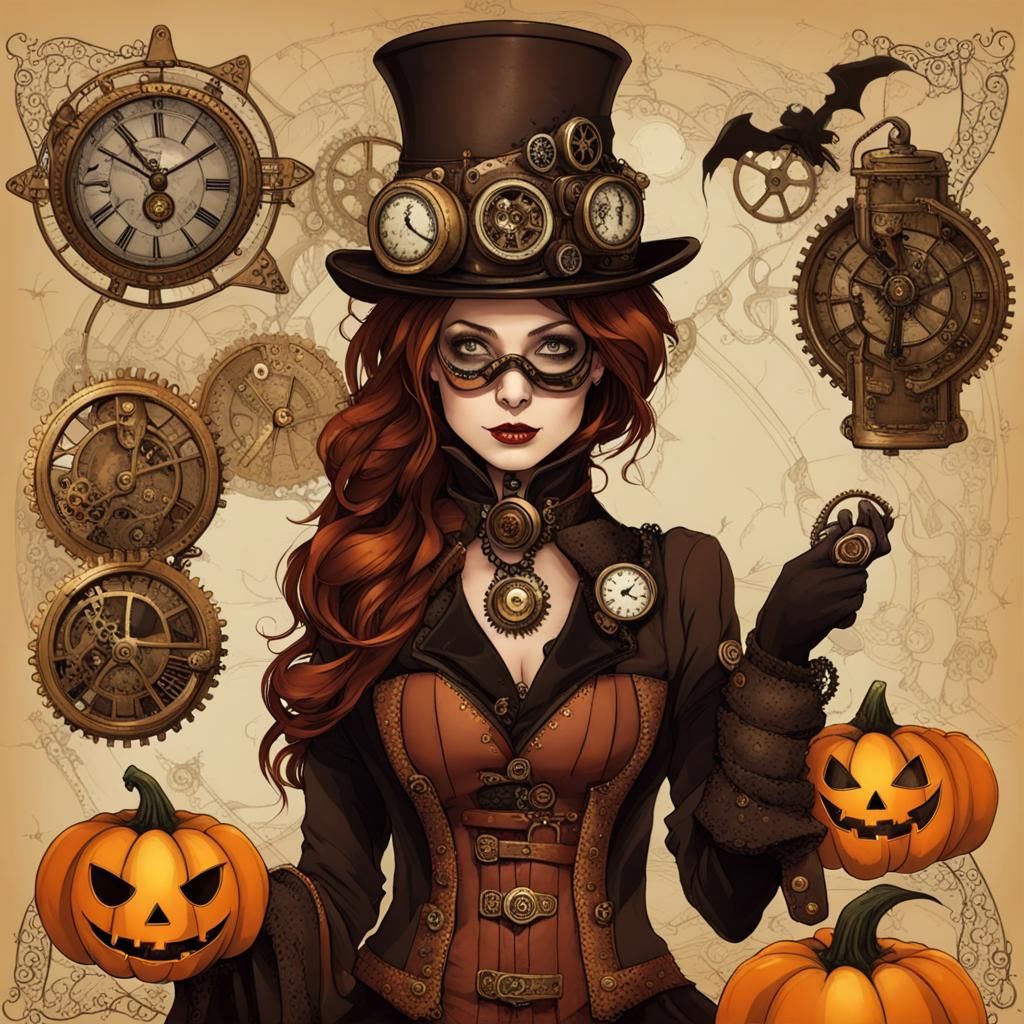 Steampunk Halloween Celebration