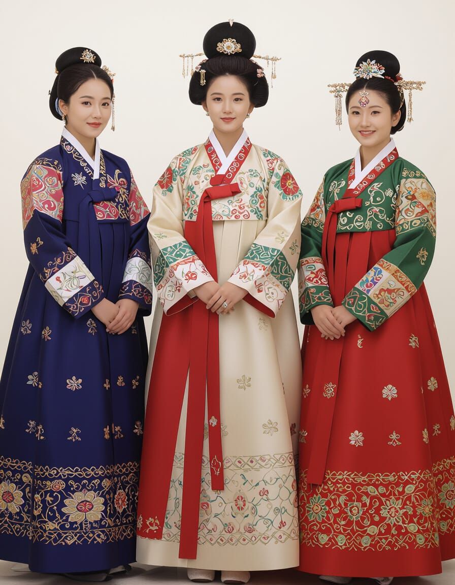 Eoyeo Meori: Elegant Korean Royal Hairstyle