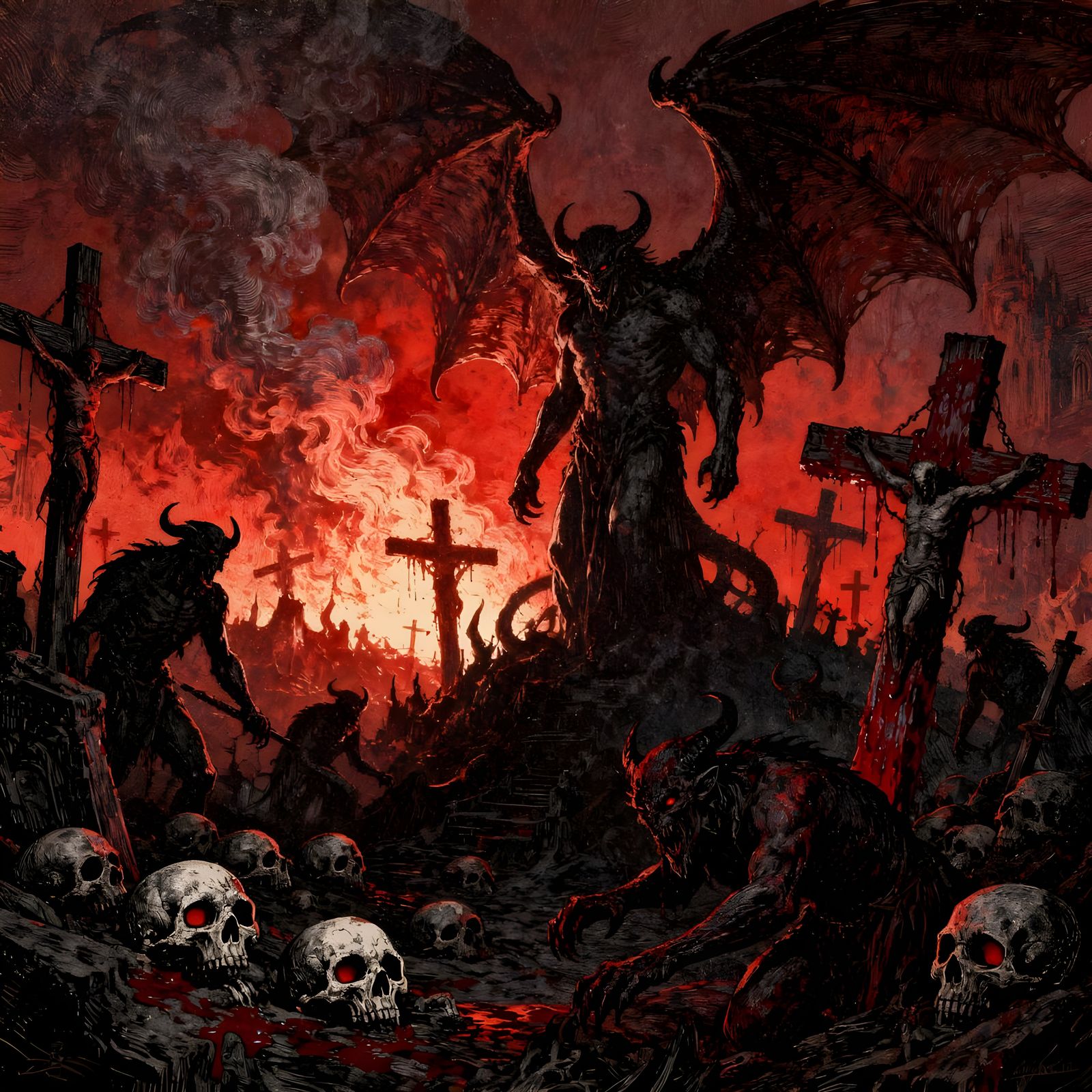Hellish Scene: Skulls, Crucifixions, and Demons in Dramatic ...