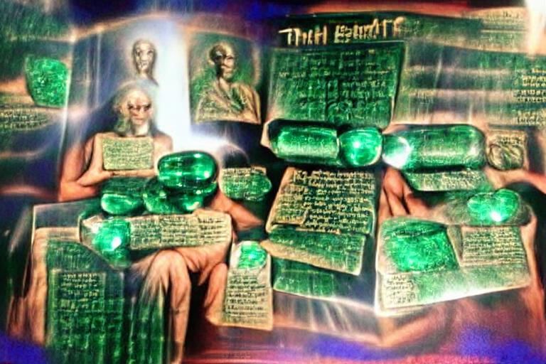 Thoth's Emerald Tablets: Ancient Wisdom
