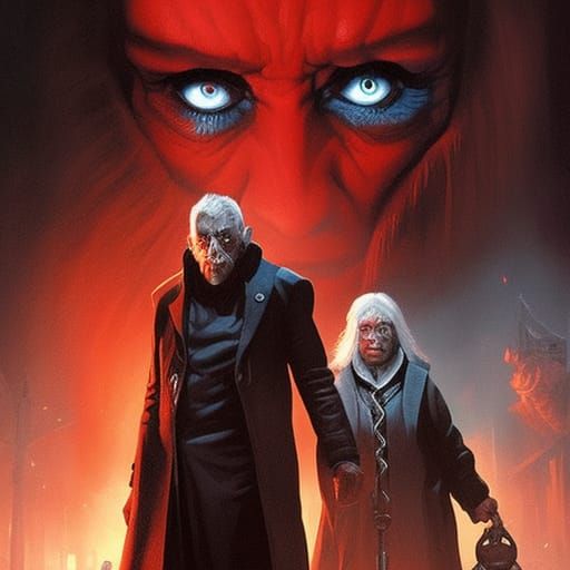 Sinister Russian Women Agitating, Greg Rutkowski Style