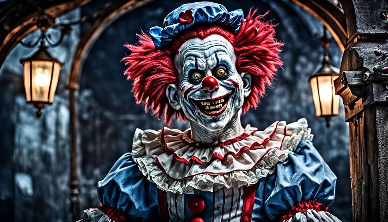 Cyberpunk Zombie Monkey Monster in High-Contrast HDR