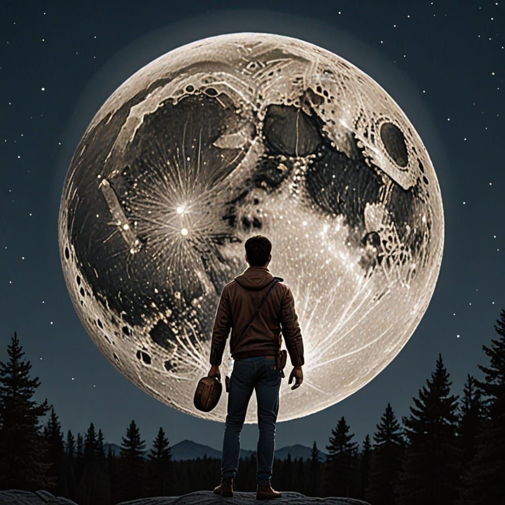 Cooper Moon Digital Art