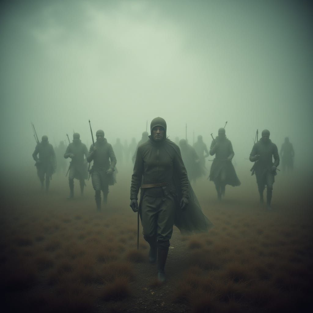 Ghostly Jacobites Charge Misty Highlands Battlefield