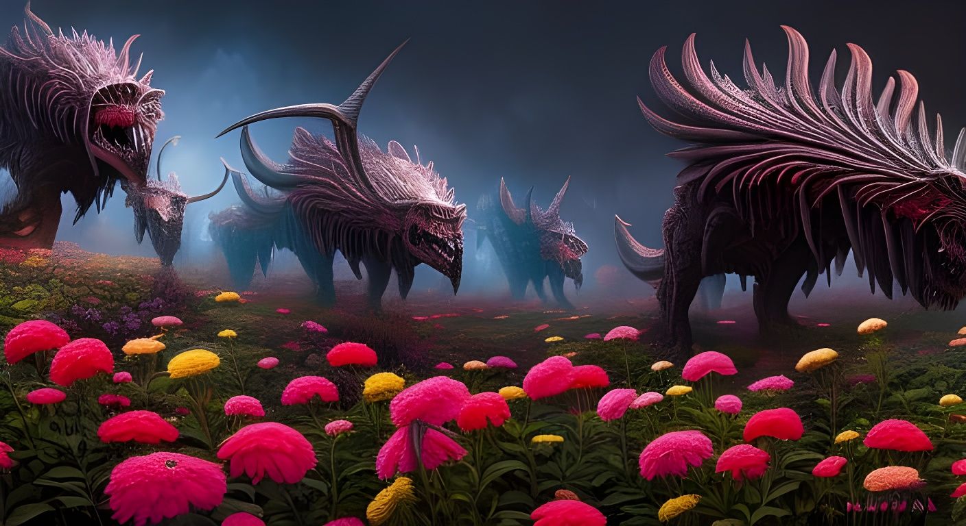 migrating alien herd