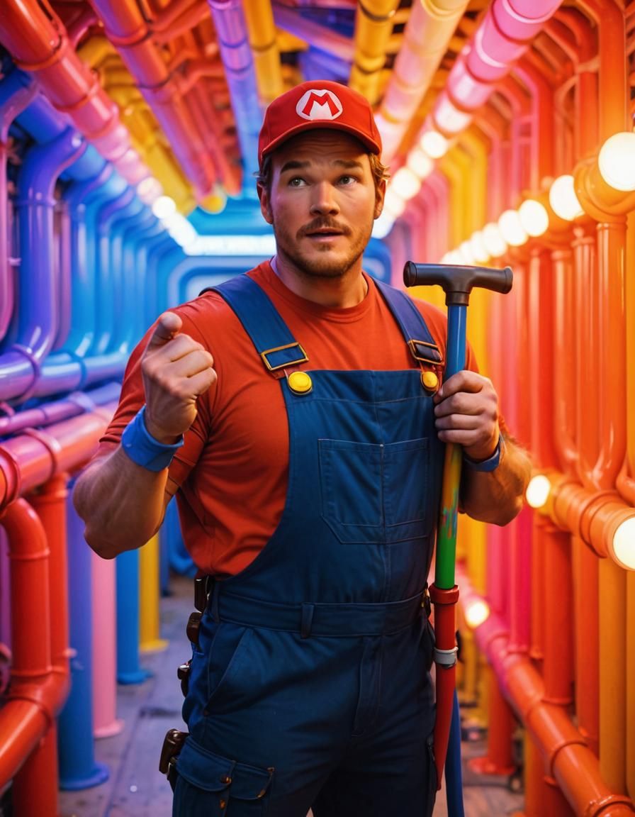 Super Andy Dwyer Mario “April, pull my finger”