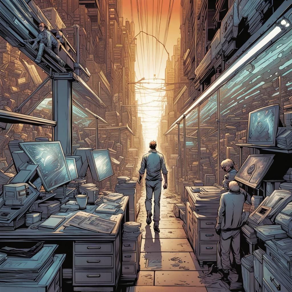 Comic Book Style Artwork