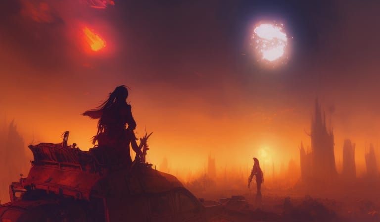 Post-Apocalyptic Dark Fantasy Wonderland