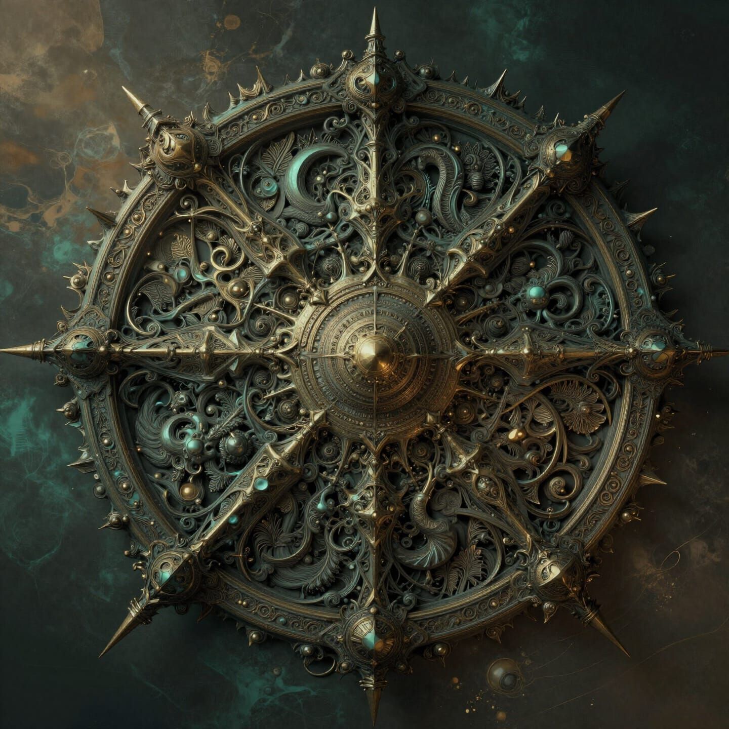 Fantastical Deep Color Concept Art