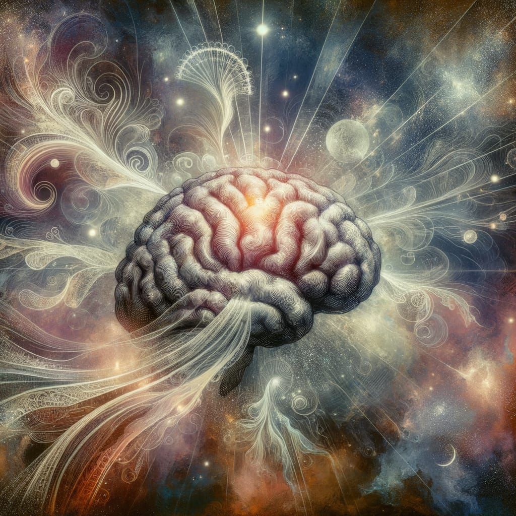 Dreamlike Visions of the Mind in Delicate Etchings