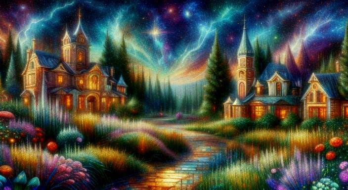 Crystal Gemstone Geode Garden in 3D Resin