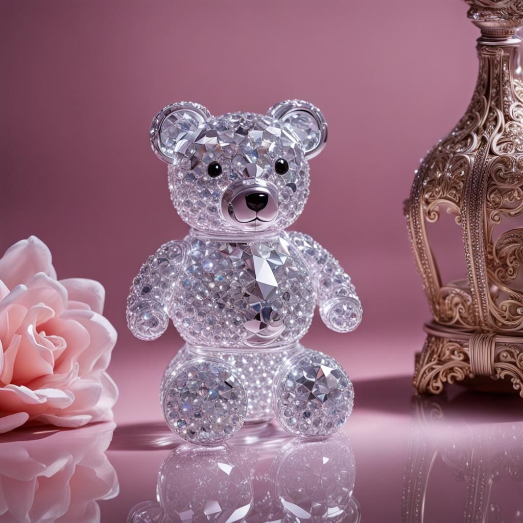 Sparkling Crystal Teddy Bear