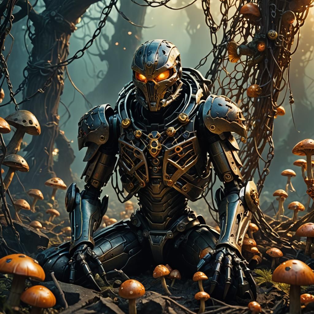 Bionicle Assassin Caught in Poisoned Net