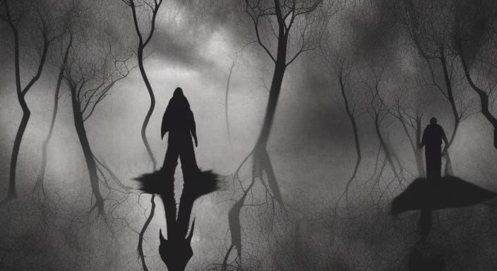 Eerie Shadow Realm in Alternate Reality