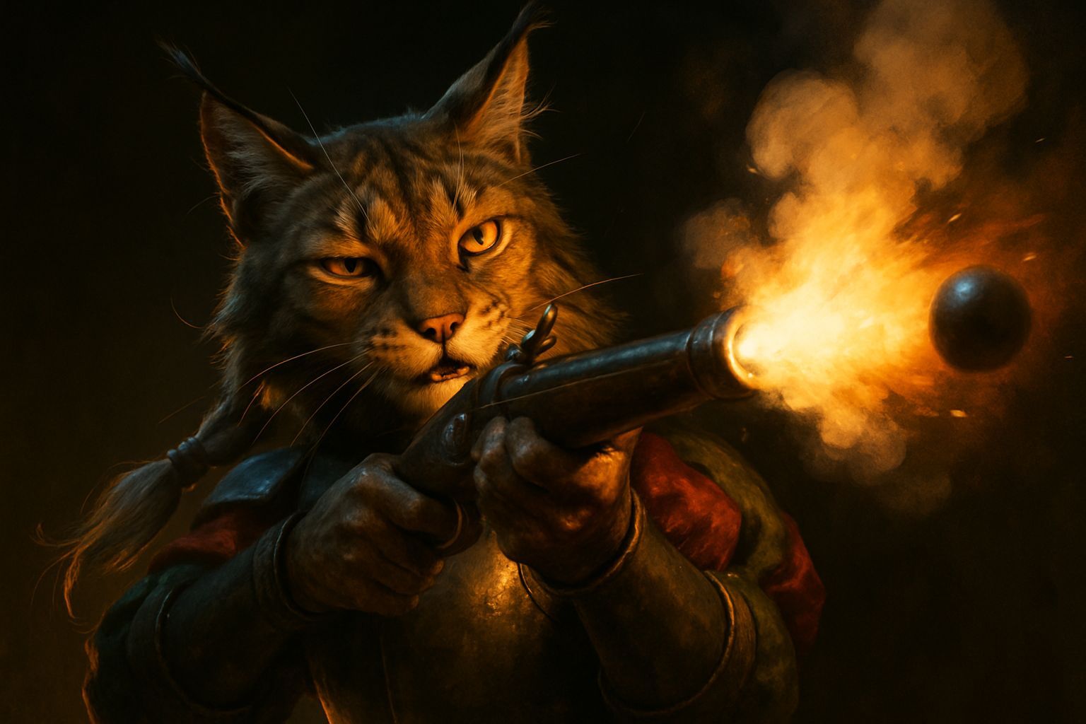 Lynxlock: Cinematic Portrait of a Fierce Feline