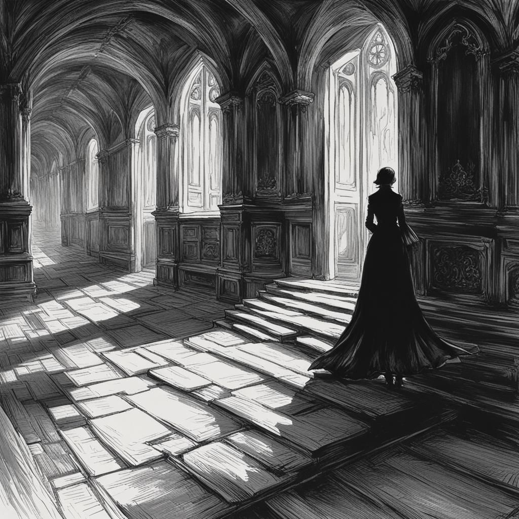 Shadows and Secrets: A Silent, Dreamlike Narrative