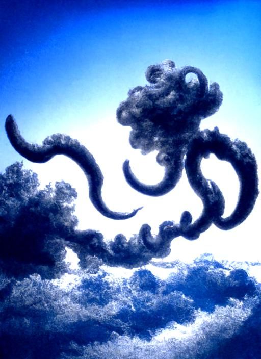 Lovecraftian Cloud Behemoth: A Cosmic Horror