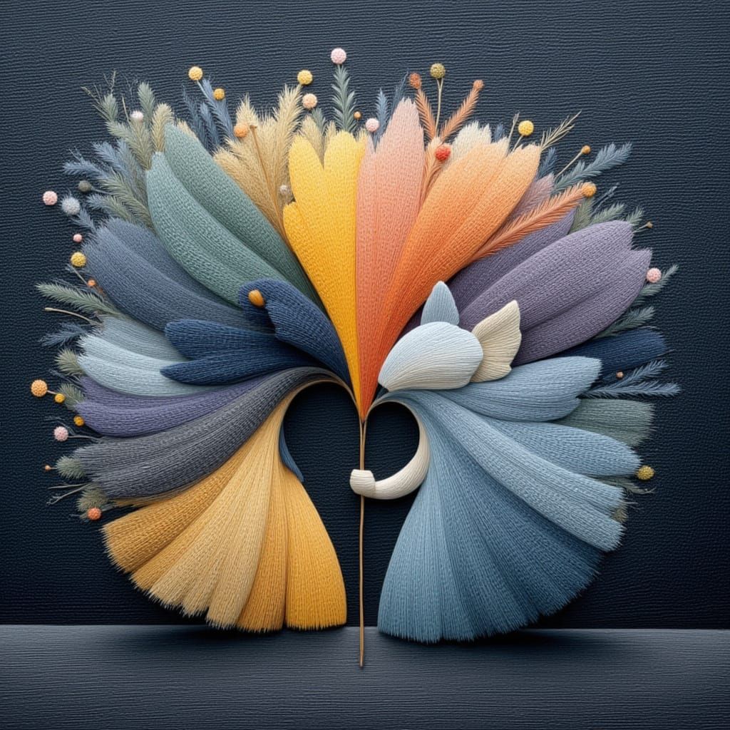 Adorable Detailed Scene in Dramatic Impasto Style