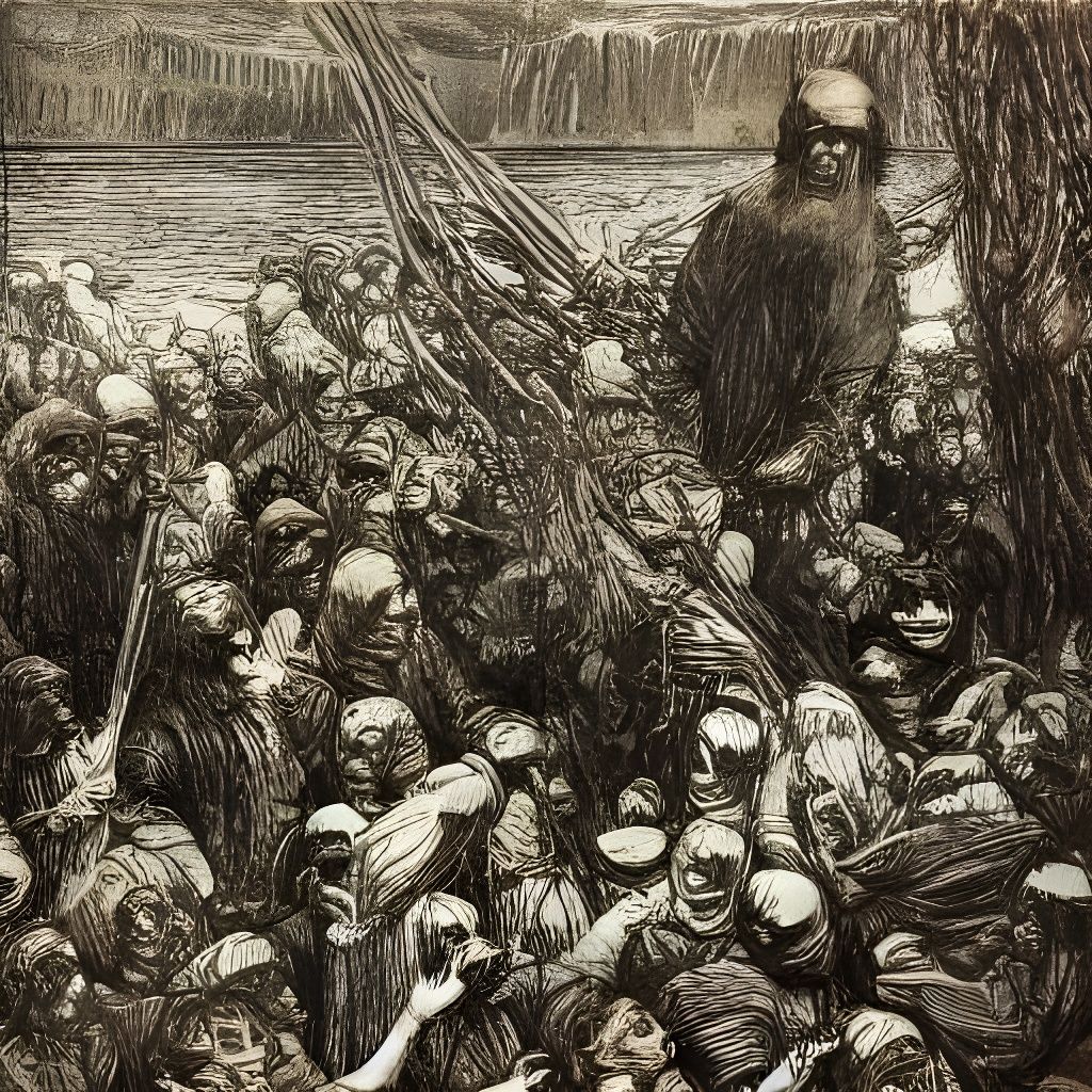 The multitudes came to be healed