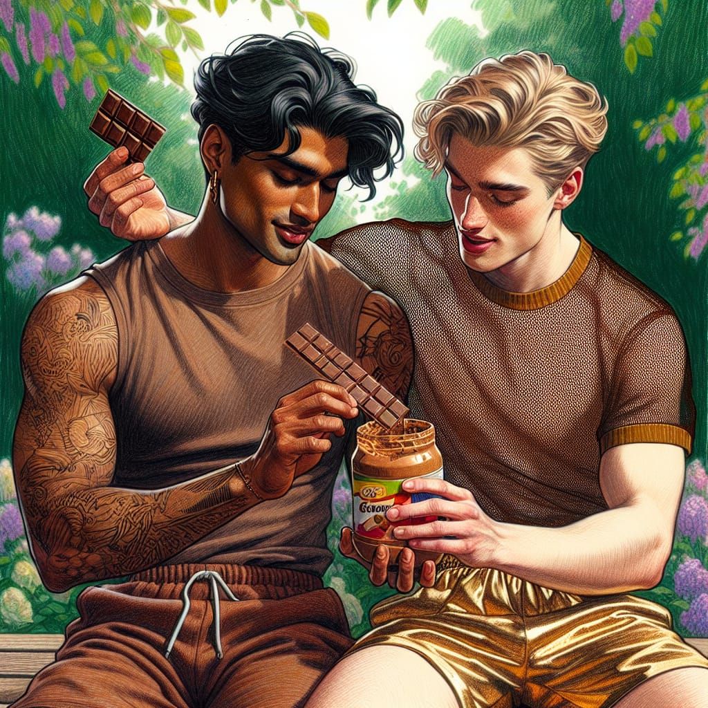 Chocolate and Peanut Butter - a classic