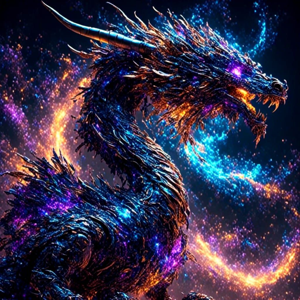 Nebula Dragon of Lightning and Electricity