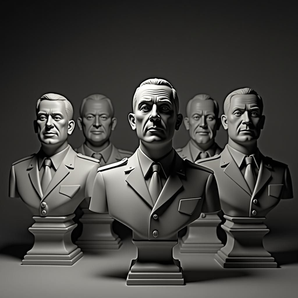 Brazilian Military Leaders: Historical Portraiture