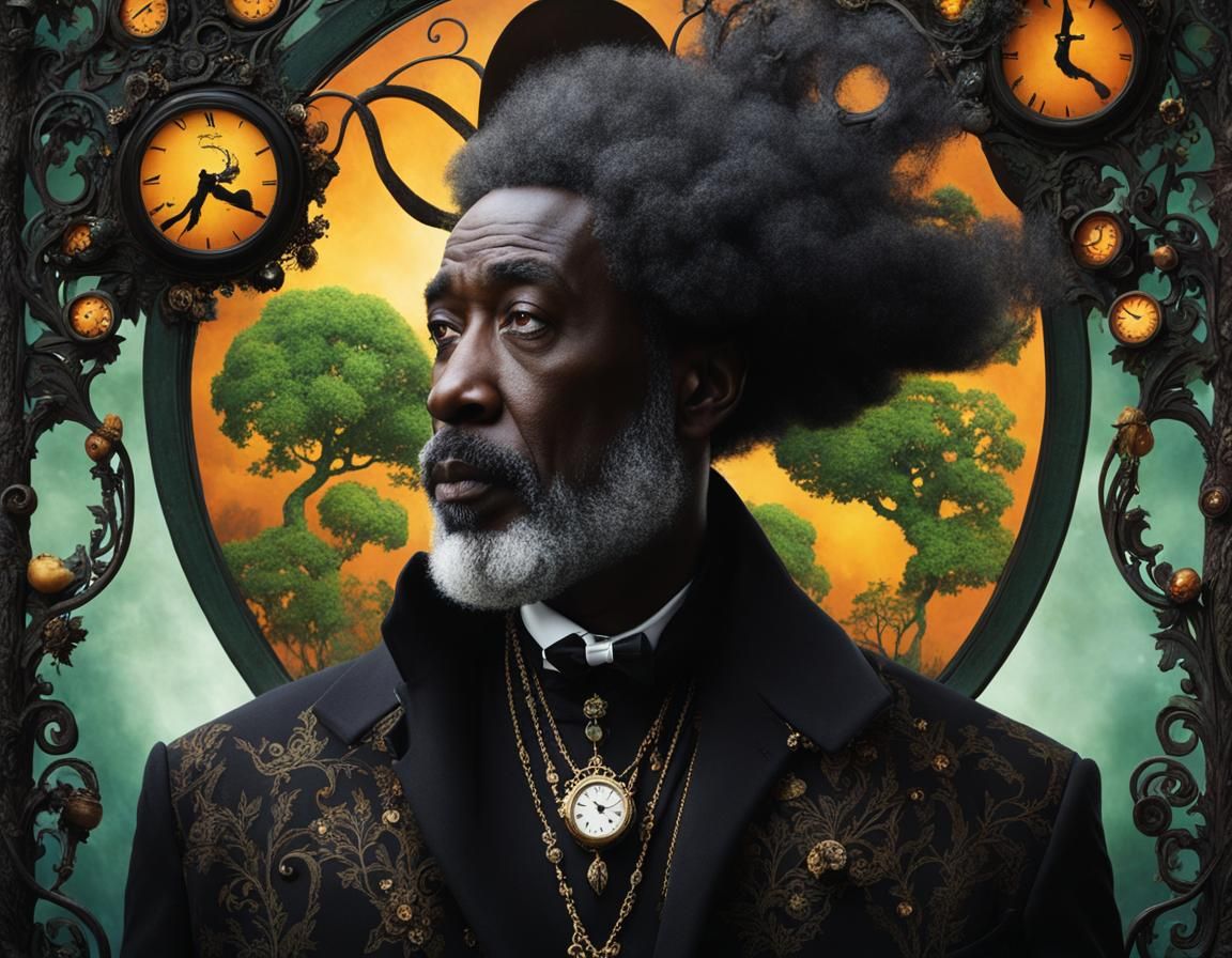 Father Time and Mother Nature in Burton Style