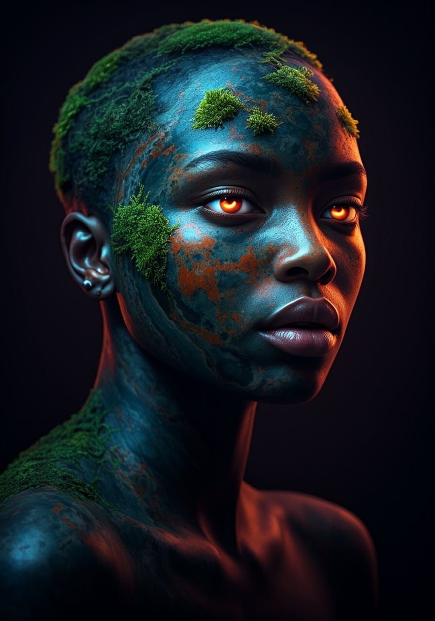 Hyaline Poetic Quilling Melodramatic Lighting Neon Flamedrop...