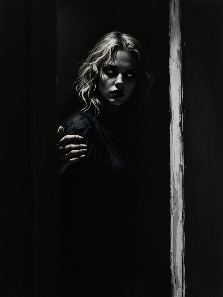 Visceral Dread: A Gothic Horror Pin-Up