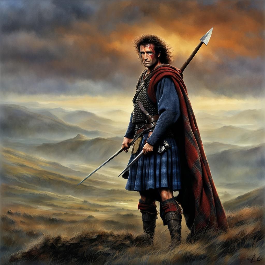 William Wallace as portrayed by Mel Gibson