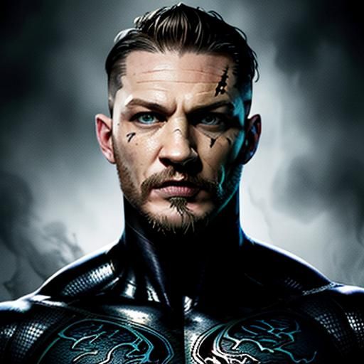 Dual Portrait: Man Transforms into Monster