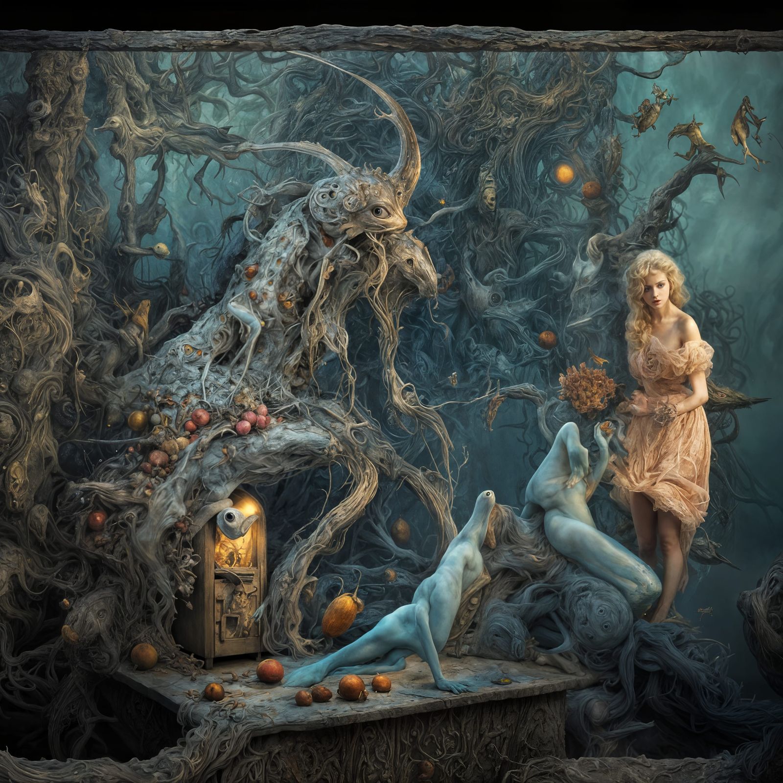 Southern Belle stumbles into an Alien Camp...