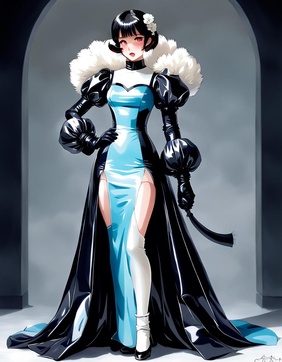 1920’s latex model painting