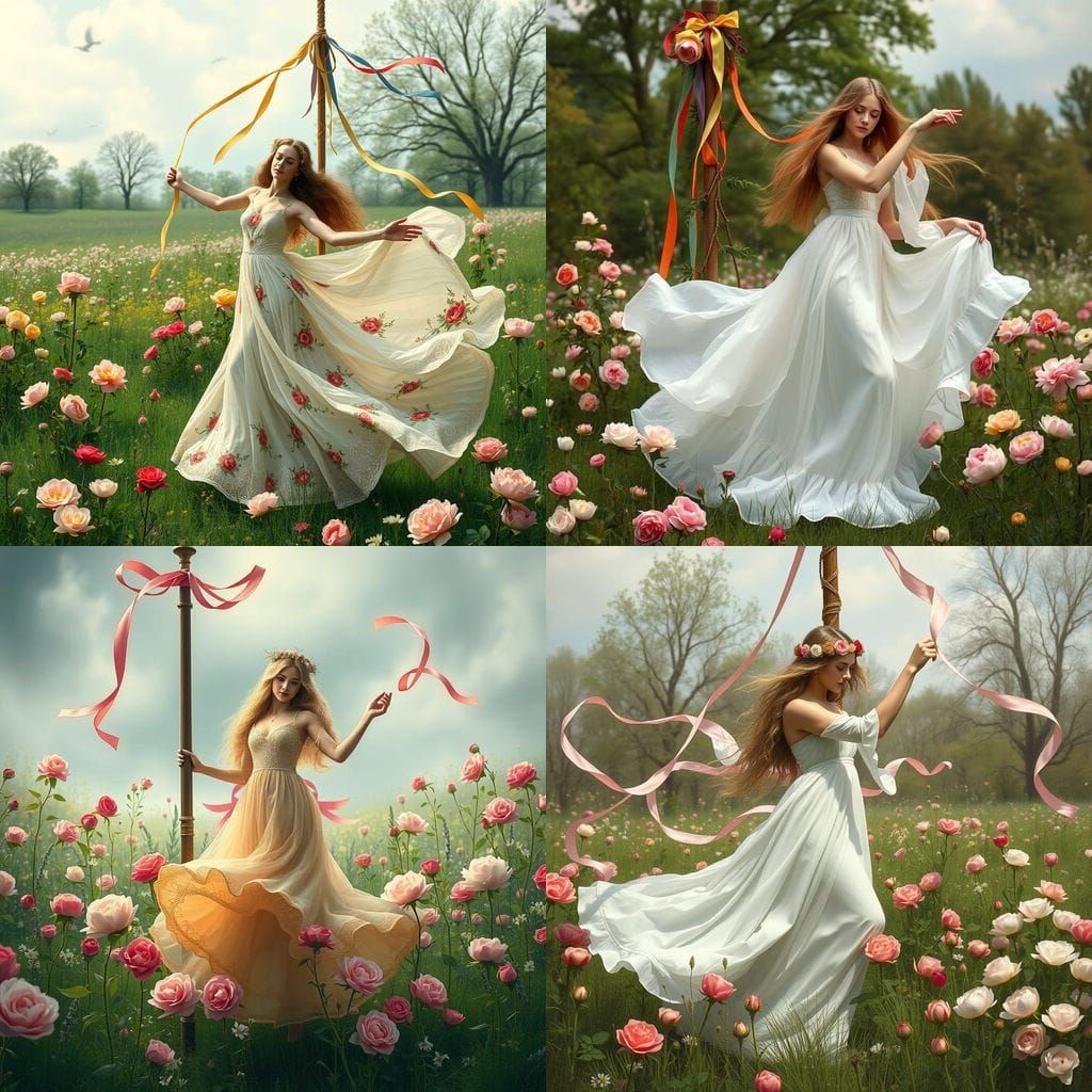 Enchanted Druidess Awakens Ancient Wisdom in Whimsical Fores...