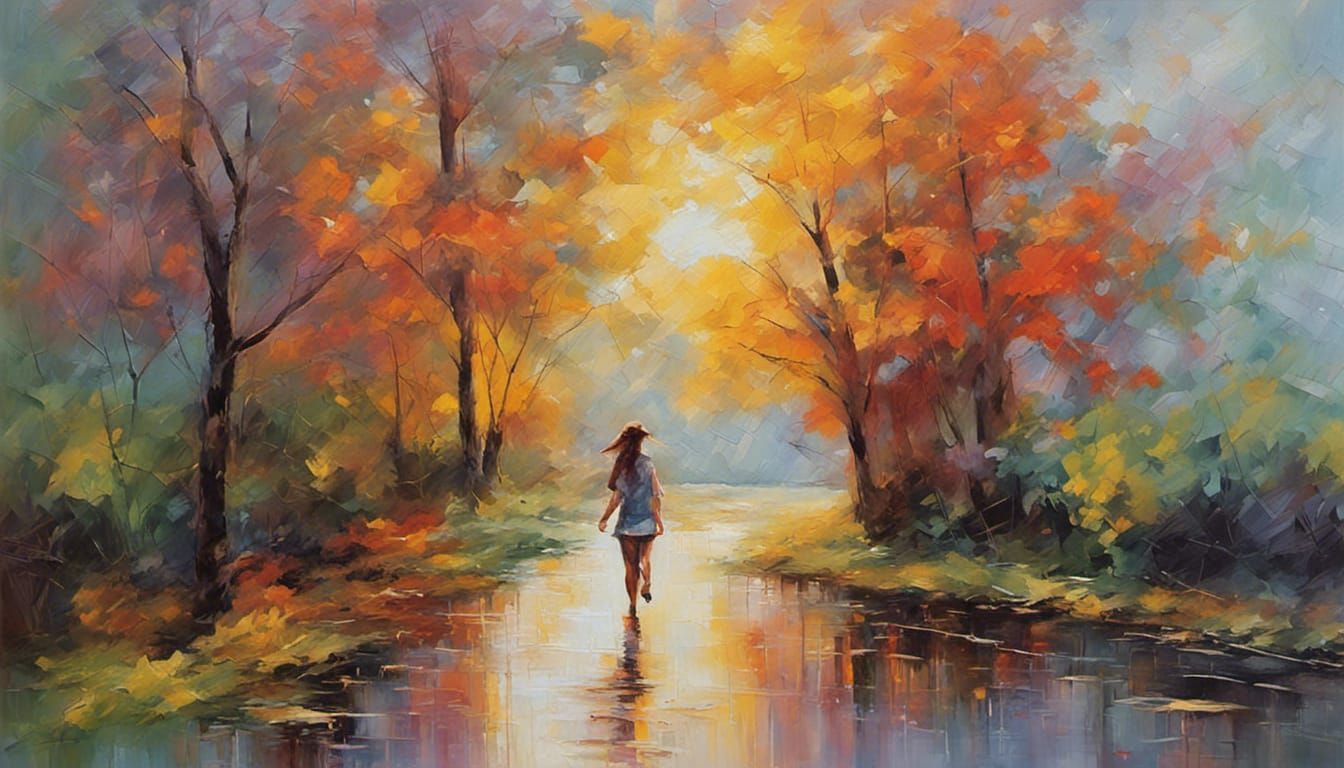 Canvas of Light paints with Impressionism